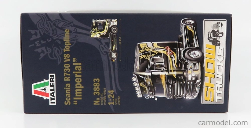 Italeri Scania R730 Tractor Truck V8 Topline 2-assi 2011 1:24 /