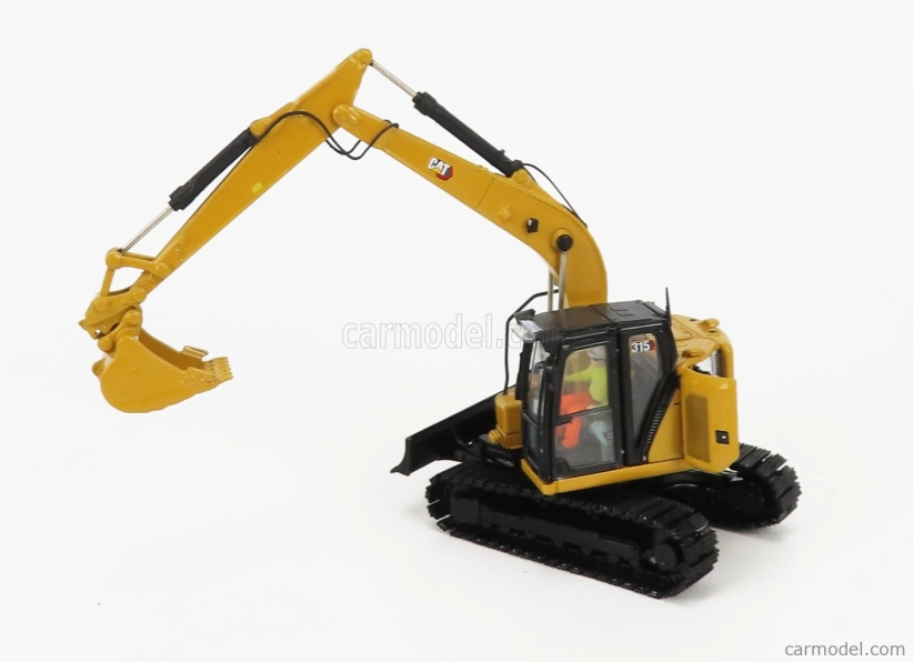 Dm-models Caterpillar Catm315 Escavatore Cingolato - traktor hydraulický škrabák 1:50 žltá čierna