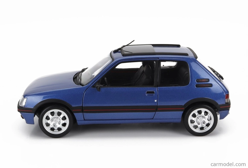Norev Peugeot 205 1.9 Gti Pts Rims 1992 1:18 Miami Blue
