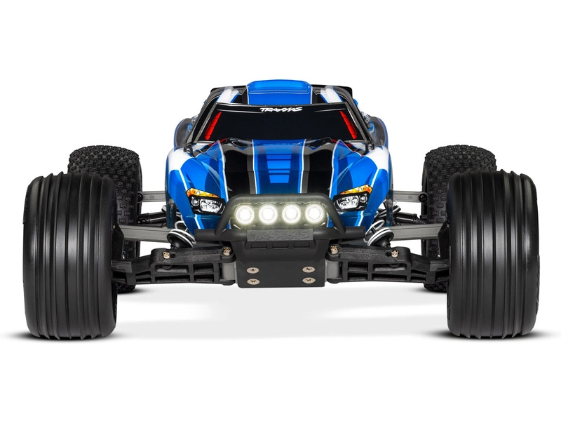 RC auto Traxxas Rustler 1:10 RTR s LED osvětlením, červená