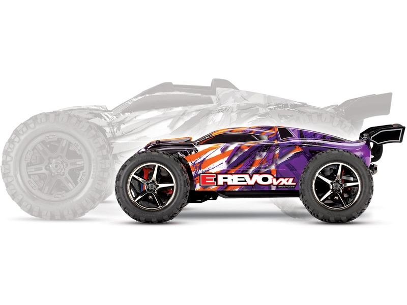 Traxxas E-Revo 1:16 VXL RTR modrý