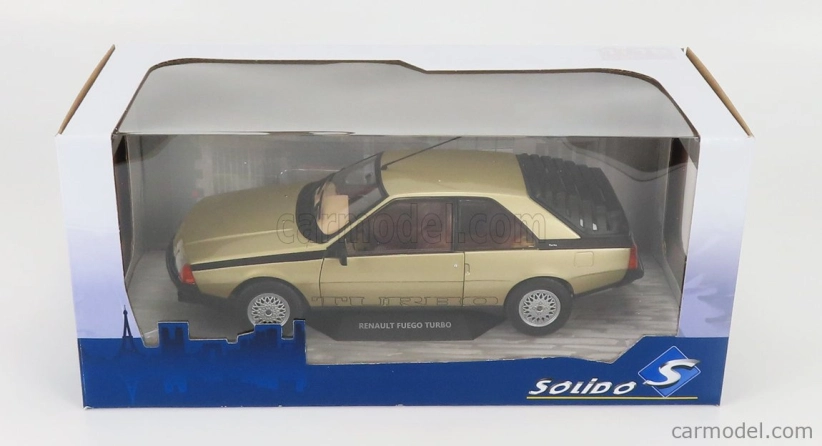 Solido Renault Fuego Gts Turbo Coupe 1980 1:18 Zlato