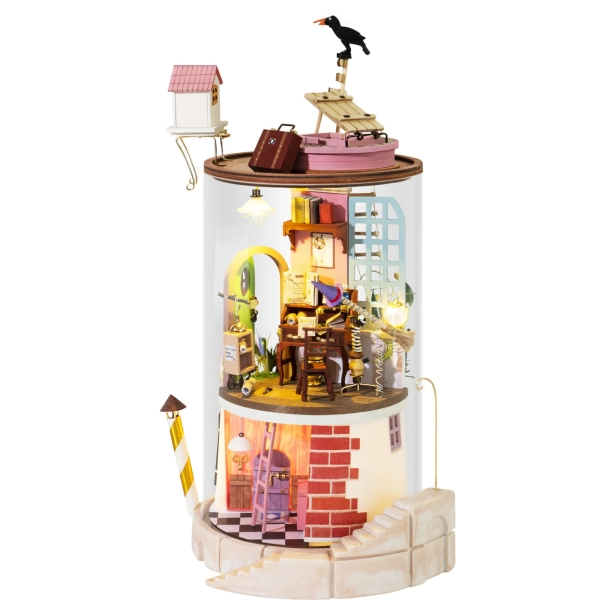 Miniatúrny domček RoboTime Sklenený podzemný úkryt