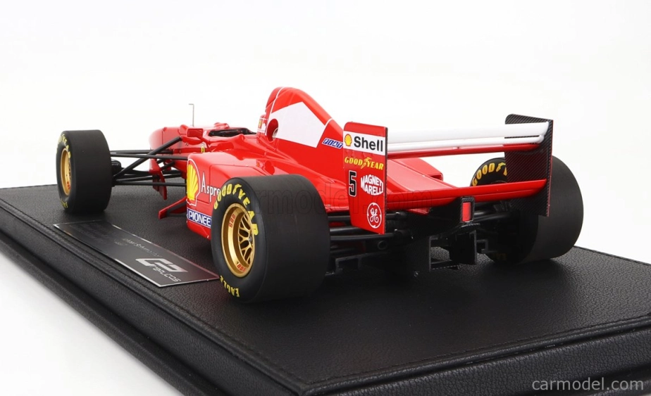 Replika Ferrari F1 F310b Team Scuderia Ferrari Marlboro N 5 Winner Canada Gp 1997 Michael Schumacher - Con Vetrina - S vitrínou 1:18 Červená Biela