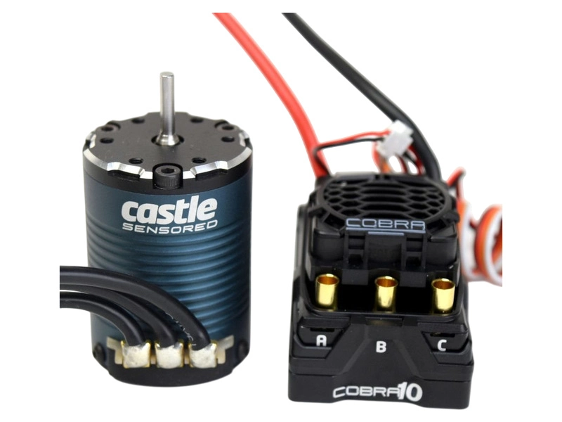 Motor Castle 1406 3800rpm so senzorom, reg. Cobra 10