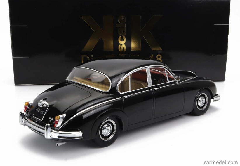 Daimler 250 V6 Rhd 1962 v mierke kk - béžový interiér 1:18 čierny
