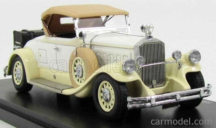 Esval model Pierce arrow Model B Roadster Closed 1930 1:43 White White