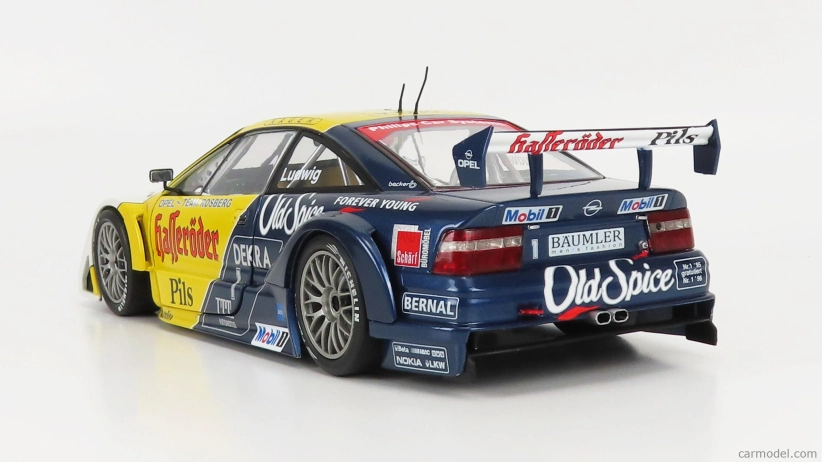 Werk83 Opel Calibra V6 4x4 Team Rosberg N 1 Winner Race 1+2 Hockenheim Dtm Itc 1995 Klaus Ludwig 1:18 Žlutá Modrá Bílá