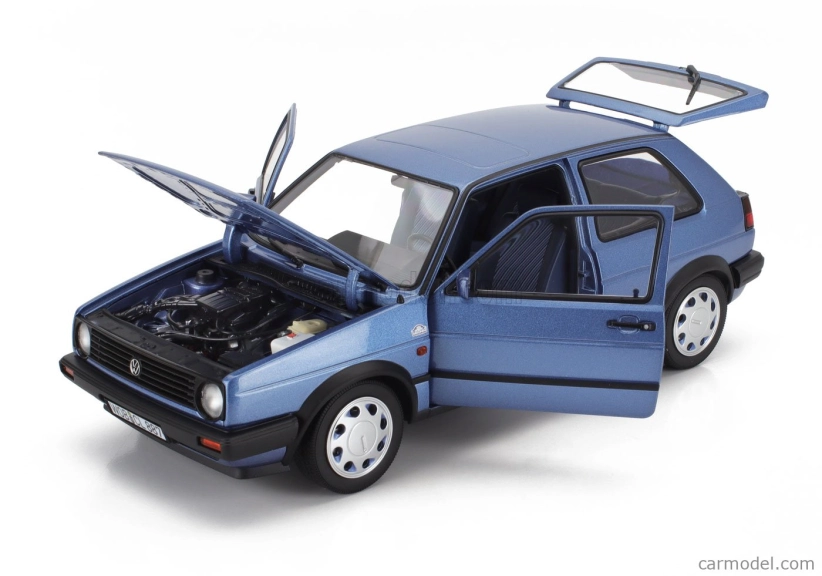 Norev Volkswagen Golf Ii 10 Millionen 1988 1:18 Star Blue Met
