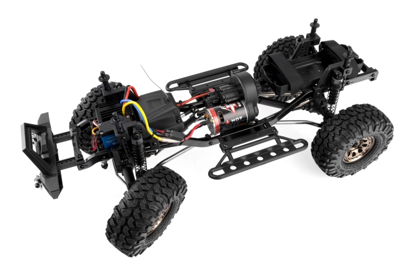 RC auto Rock Cruiser V2 1/10 súprava 2,4 GHz, žltá