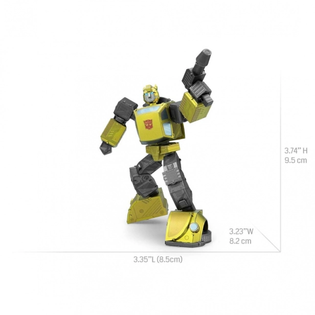Ocelová stavebnice Transformers Bumblebee, barevná