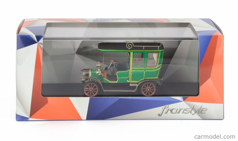 Franstyle Peugeot Lion Vc2 Limousine 1909 1:43 Zelená Černá