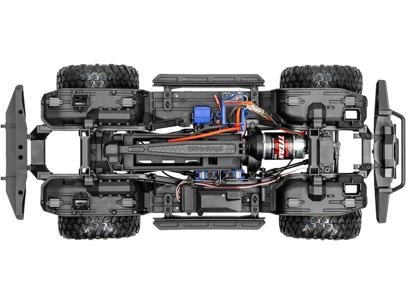 RC auto Traxxas TRX-4 Land Rover Defender 1:10 RTR, červená