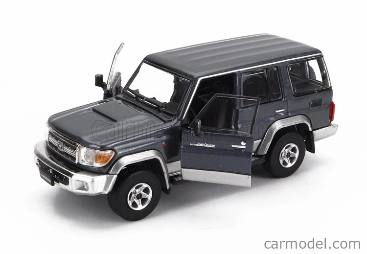 Bm-creations Toyota Land Cruiser Lc76 2014 1:64 Šedé Stříbro