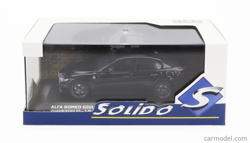 Solido Alfa romeo Giulia Quadrifoglio 2.9l Biturbo 2019 1:43 Black