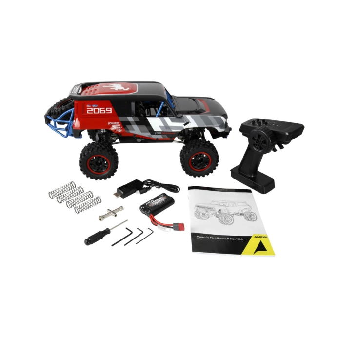 Ford Bronco Baja 1000 RC Crawler Brushless 1:12 RTR Hyper GO