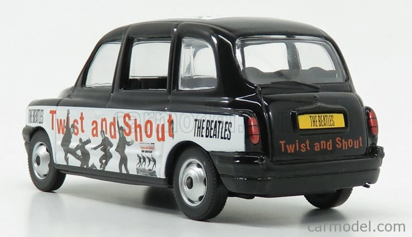 Corgi Austin London Taxi Lti Tx4 2007 - The Beatles - Twist And Shout 1:36 Černá Bílá