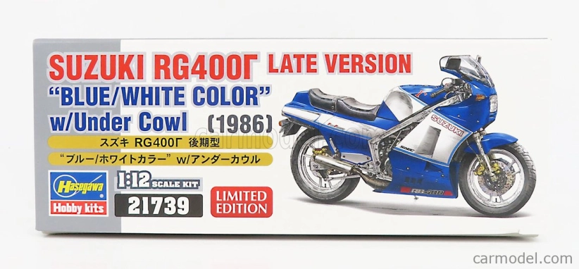 Hasegawa Suzuki Rg400 1986 1:12 /