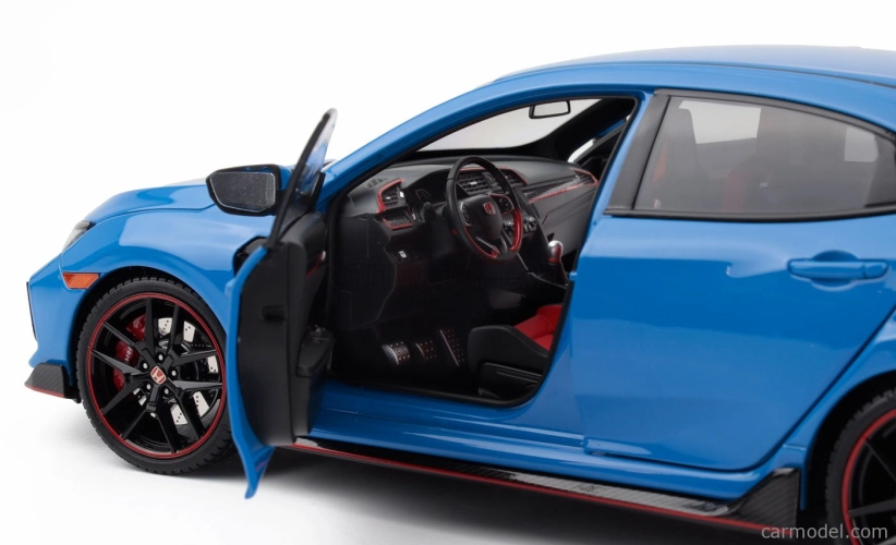 Lcd-model Honda Civic Type-r (fk8) 2020 1:18 Blue
