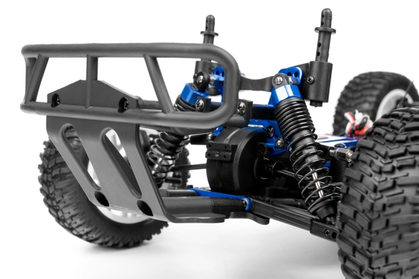 HiMOTO 1:10 Short Course Truck Brushless 2,4 GHz RTR súprava, modrá