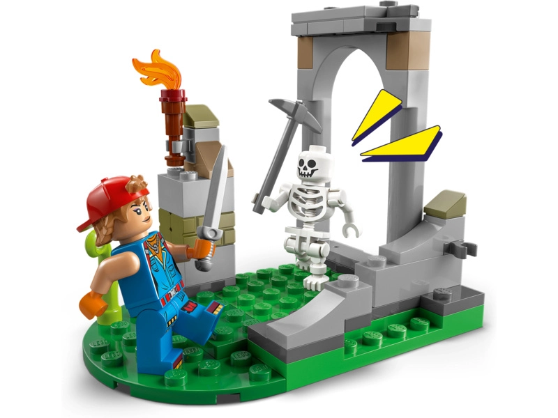 LEGO Fortnite - Peely a Sparkplug a ich táborisko