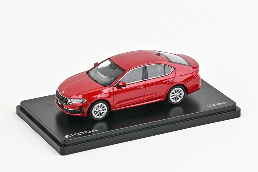 Abrex Škoda Octavia IV FL (2024) 1:43 - Red Velvet Metallic