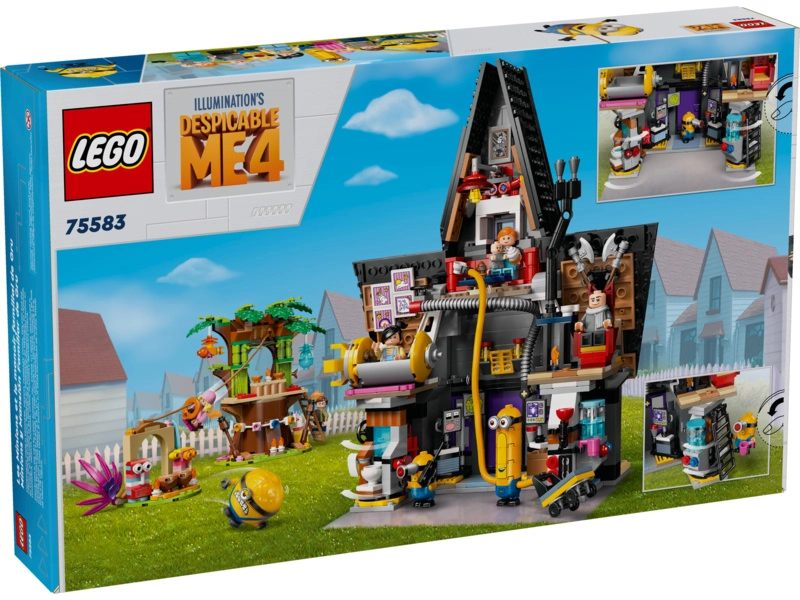 LEGO Ja, zloduch 4 - Mimoni a Gruov rodinný dom