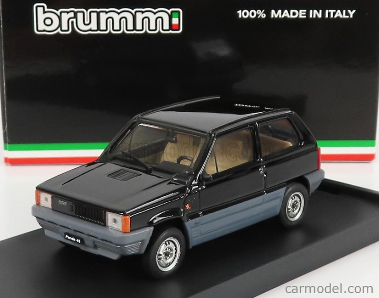 Brumm Fiat Panda 45 1980 1:43 Nero Luxor - Černá