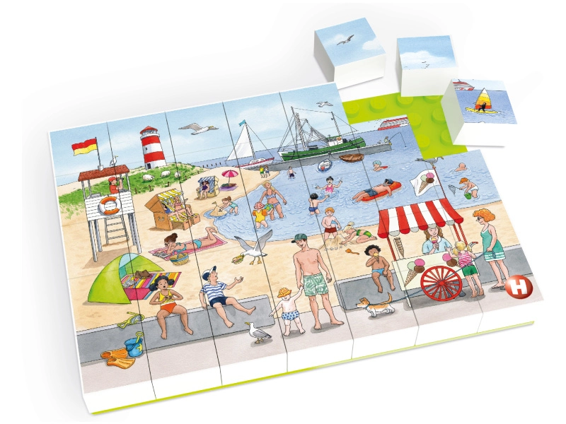 HUBELINO Puzzle - Dovolená na pláži