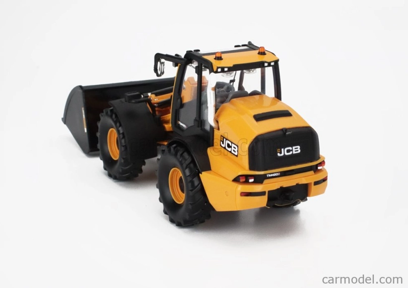 Britains JCB Tm4205 Ruspa Gommata - traktorový škrabák 1:32 žltý čierny