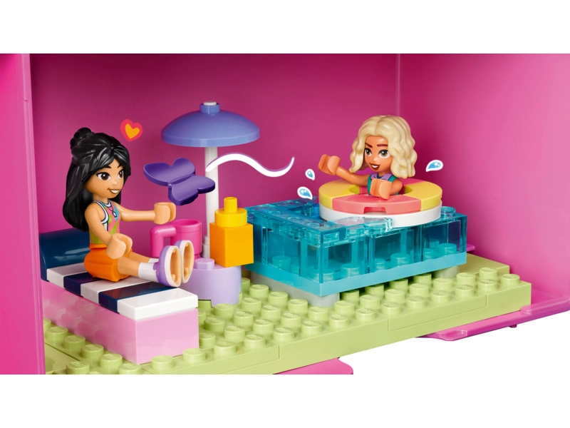 LEGO Friends - Kreativní kufřík a domek pro panenky