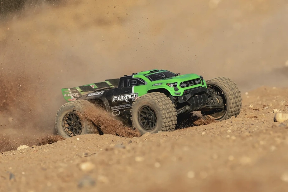 FURAGO XD - RTR - Brushed 2S - Zelená