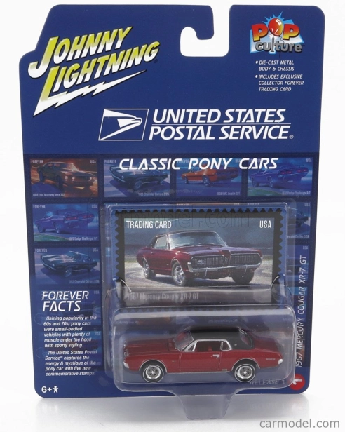 Johnny lightning Dodge Set Assortment 6 Pieces 1:64 Různé