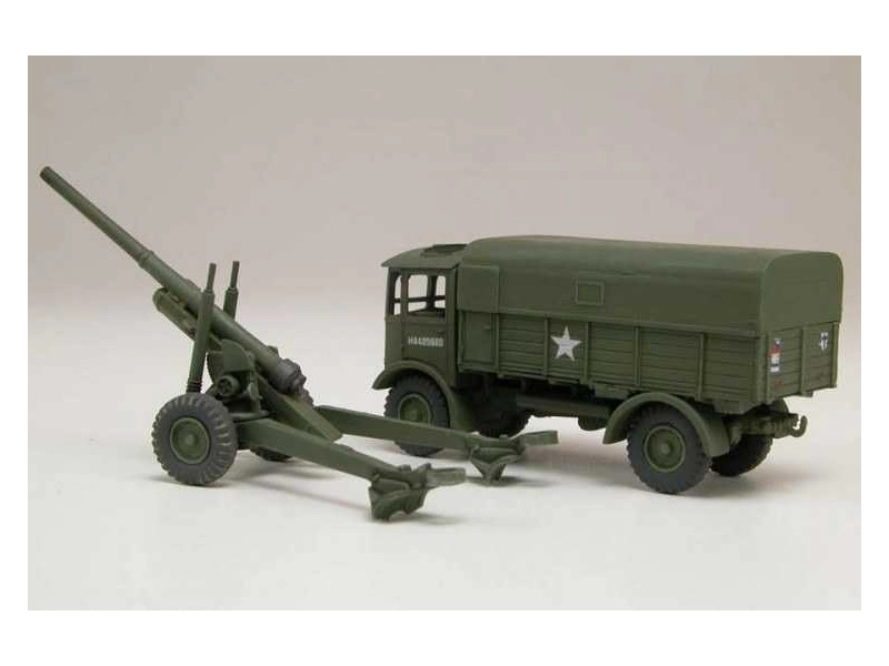 Airfix AEC Matador s 5,5" kanónom (1:76) (Vintage)