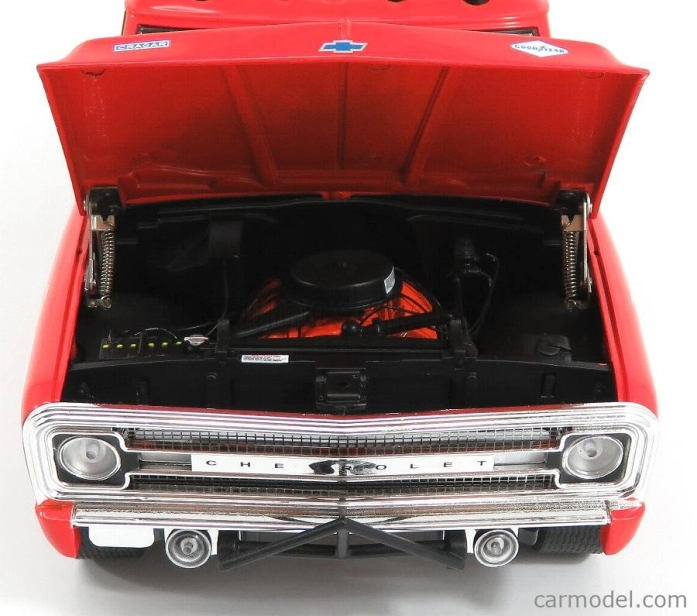 Highway61 Chevrolet C-10 350 N 40 Pick-up Baja 1969 1:18 Červená