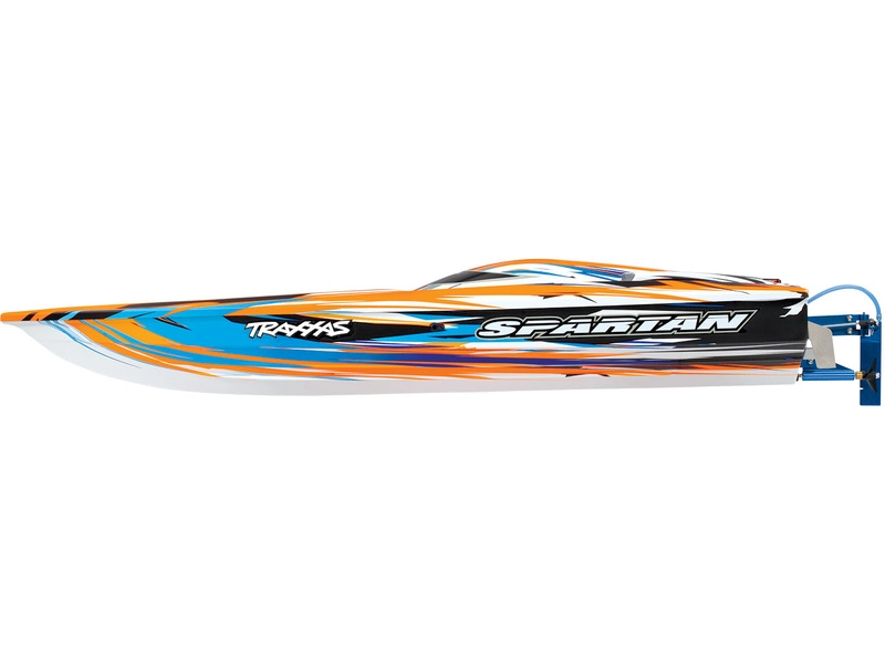 RC loď Traxxas Spartan TQi RTR, ružová