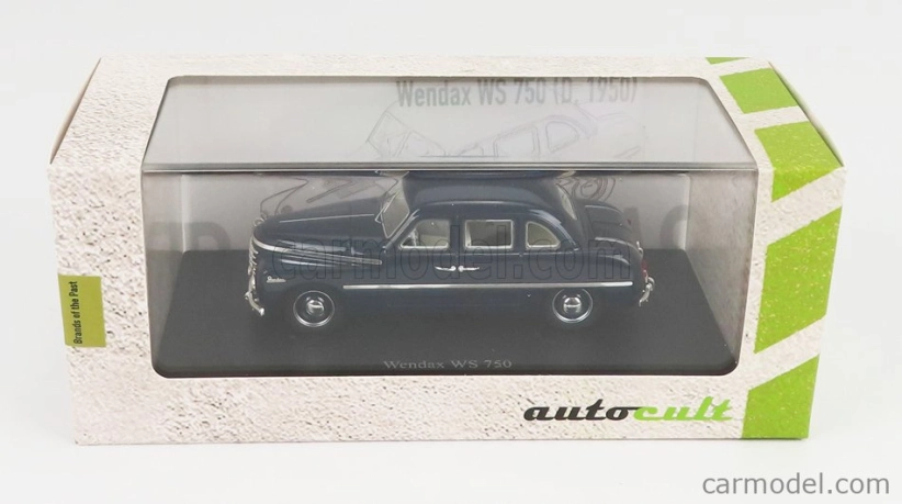 Autocult Wendax Ws 750 Germany 1950 1:43 Tmavě Modrá