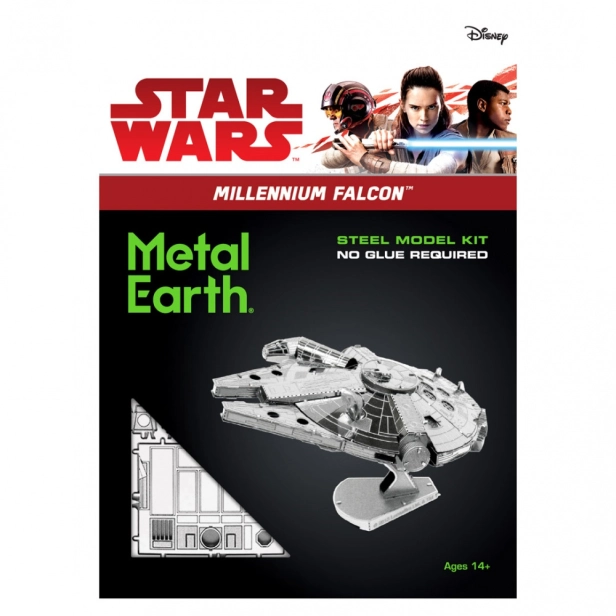 Oceľová stavebnica Star Wars Millennium Falcon