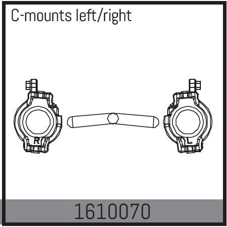 C-mounts left/right