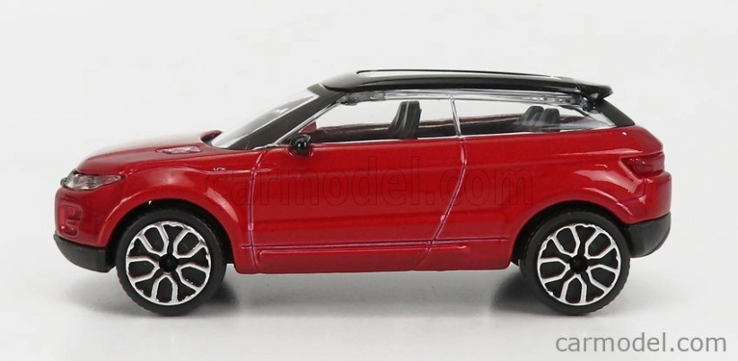 Bburago Volvo Fh16 Xl 750 Euro 6 Cab Truck Car Transporter With Land Rover Range Evoque Lrx 2-door 2011 1:43 Red Met