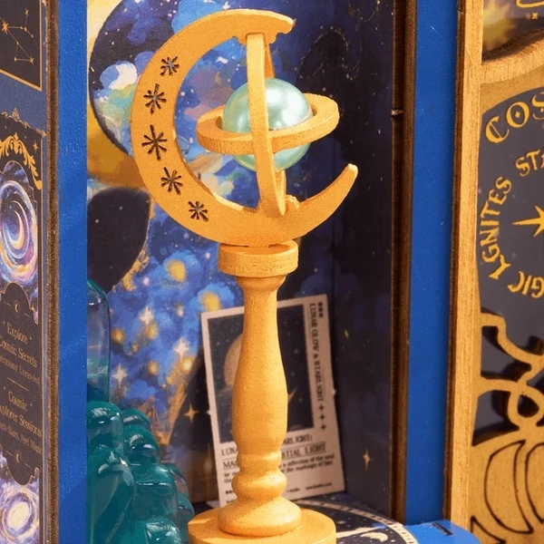 RoboTime 3D skládačka Miniatura domečku Kouzelný astronomický obchod