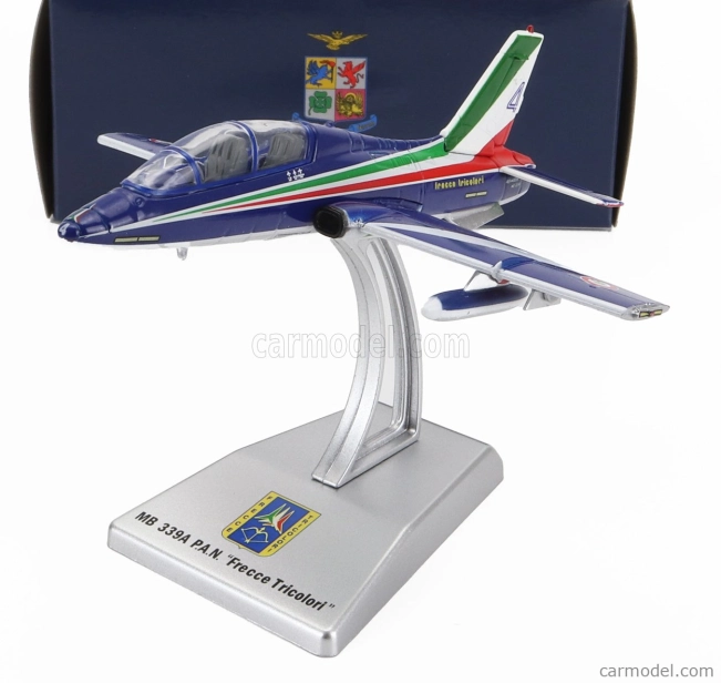 Italeri Aermacchi Mb339a Livrea 2023 N 4 Frecce Tricolori 1:100, modrá