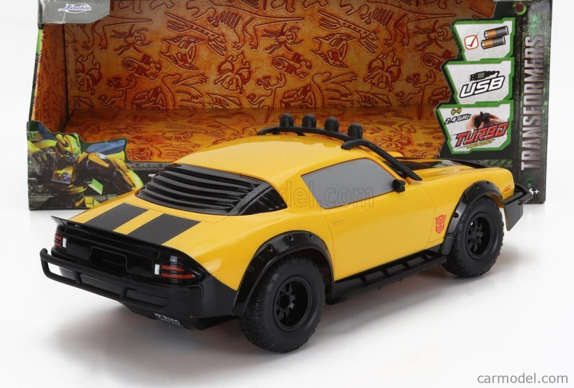 Jada Chevrolet Camaro Coupe 1977 - Bumblebee Transformers V L'ultimo Cavaliere 1:16 Žltá čierna