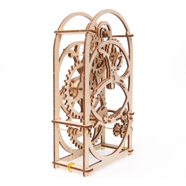 Ugears 3D drevené mechanické puzzle Clockwork