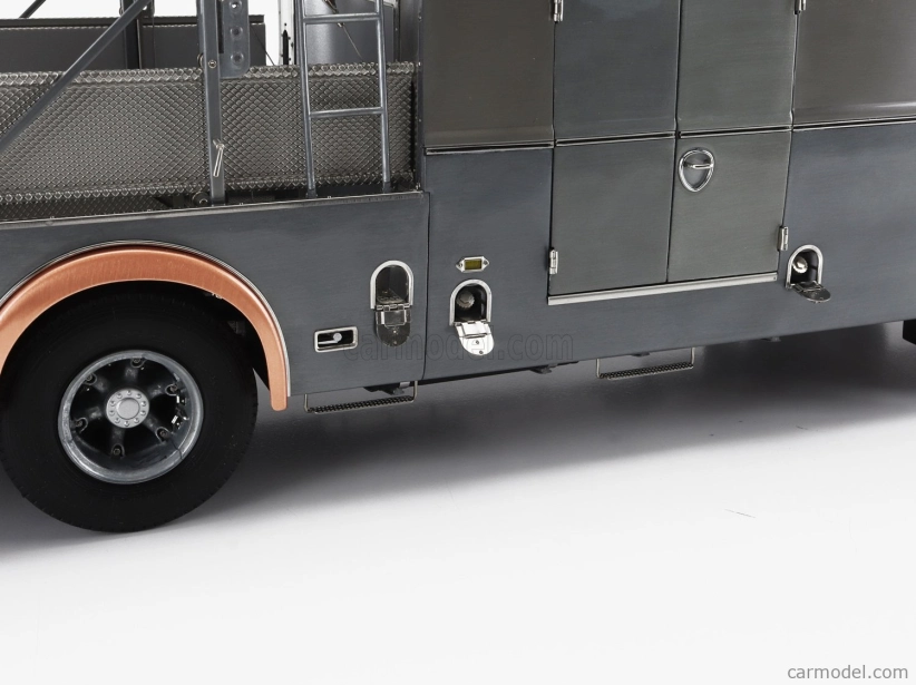 Cmc Fiat 642rn2 Truck Bartoletti F1 Ferrari Car Transporter 1957 1:18 Čirá Povrchová Úprava Šedá