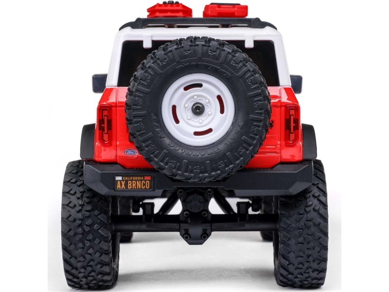 RC auto Axial SCX24 Ford Bronco 2021 1:24 4WD RTR, červená