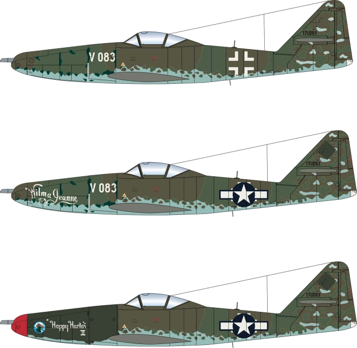 Plastic ModelKit letadlo 03749 - Messerschmitt Me262A-1a/U4 (1:32)