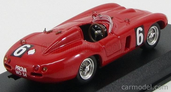 Umelecký model Ferrari 750 Monza Spider N 6 10h Messina 1955 Castellotti - Trintignant 1:43 Red