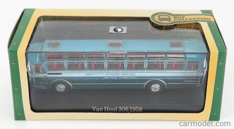 Edicola Van hool 306 Autobus 1958 - Damage Display Box 1:72 2 Tóny Modré