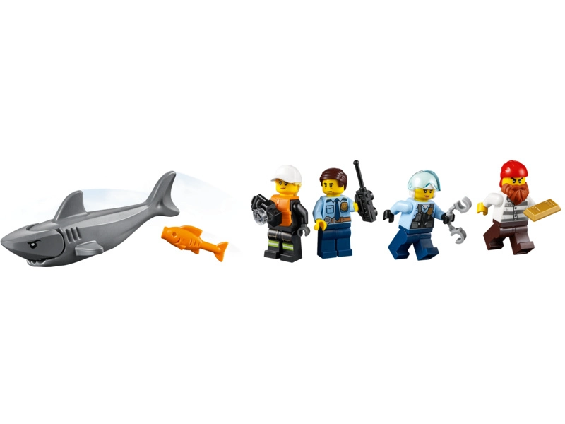 LEGO City - Pobrežná polícia a hasiči